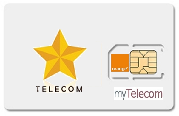  4G et 5G Abonnements (Sim) Sim 4G (Réseau Orange)